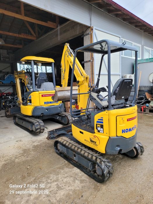 Escavator Komatsu pc30 an 2018 cu 4017 ore 3 cupe