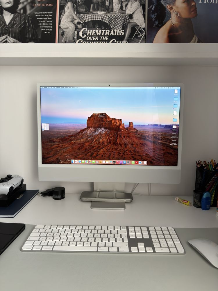 iMac 24 inch M1 2021 + magic keyboard