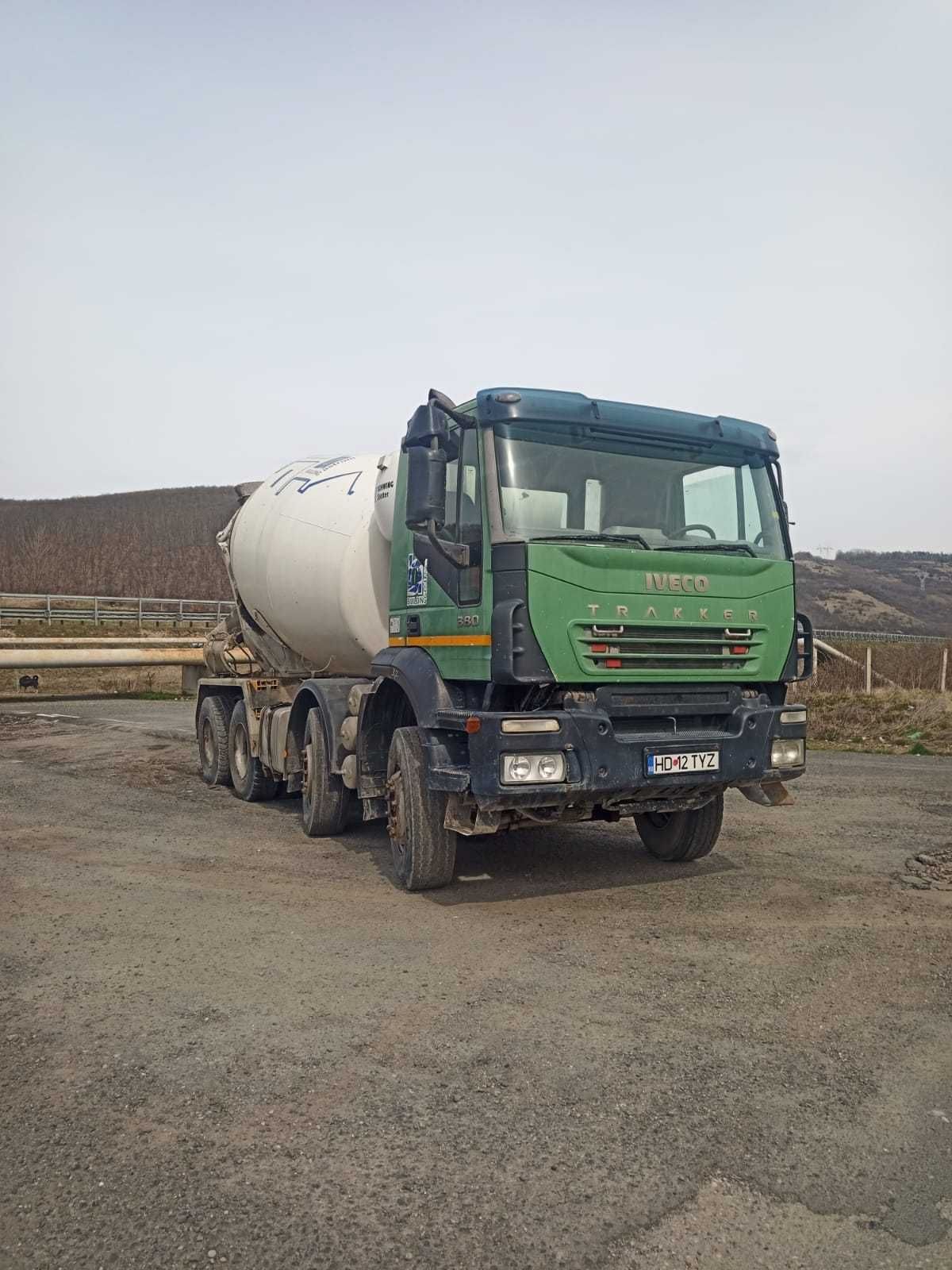 Vand Cifa Autobetoniera 8x4  Malaxor Iveco Man 3 Bucati An 2006