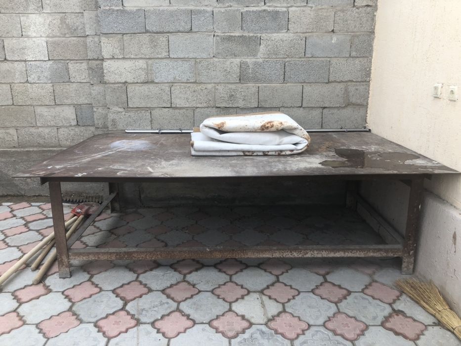 Стол металический железный темір темир стол