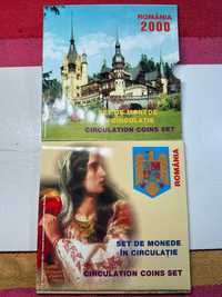 SET MONETARIE Romania BNR - Decembrie 2000 - Castelul Peles - F. RAR !