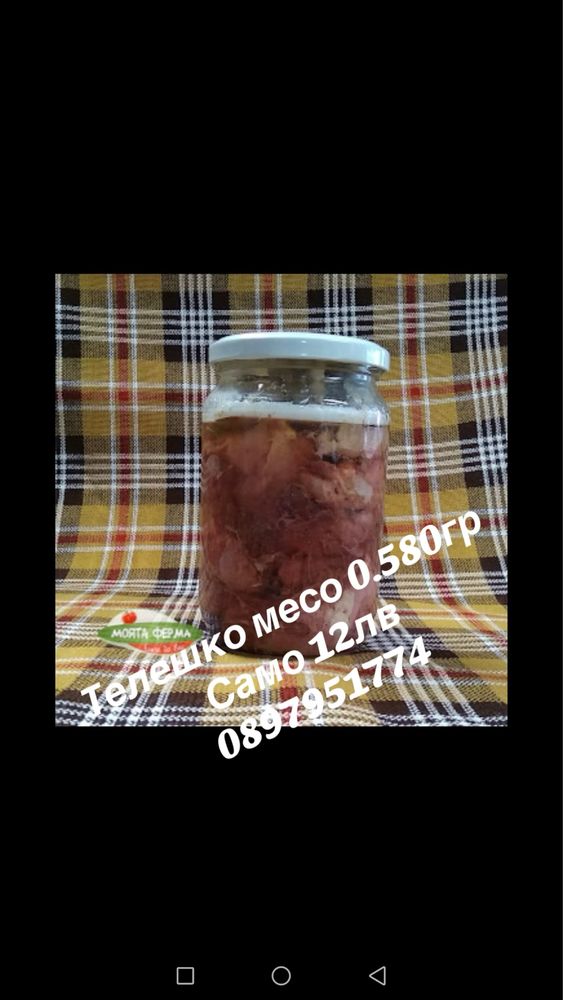 Домашно телишко в собствен сос
