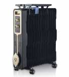 Радиатор, 2500W,13 ребра,3 степени,Поставка за дрехи,термостат
