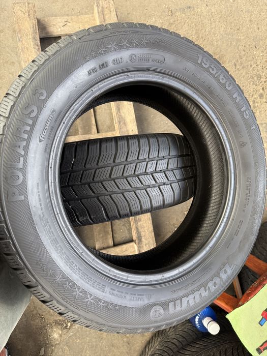 2x Anvelope Iarna 195/60 R15 - Barum  Polaris 3