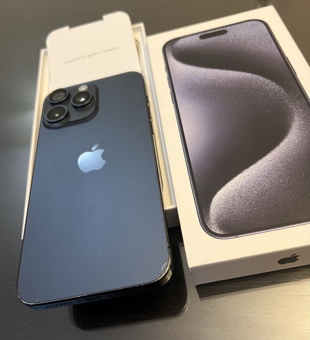 iPhone 15 PRO MAX 512GB 5G FULL BOX ! Titanium Blue Black Negru 256 14