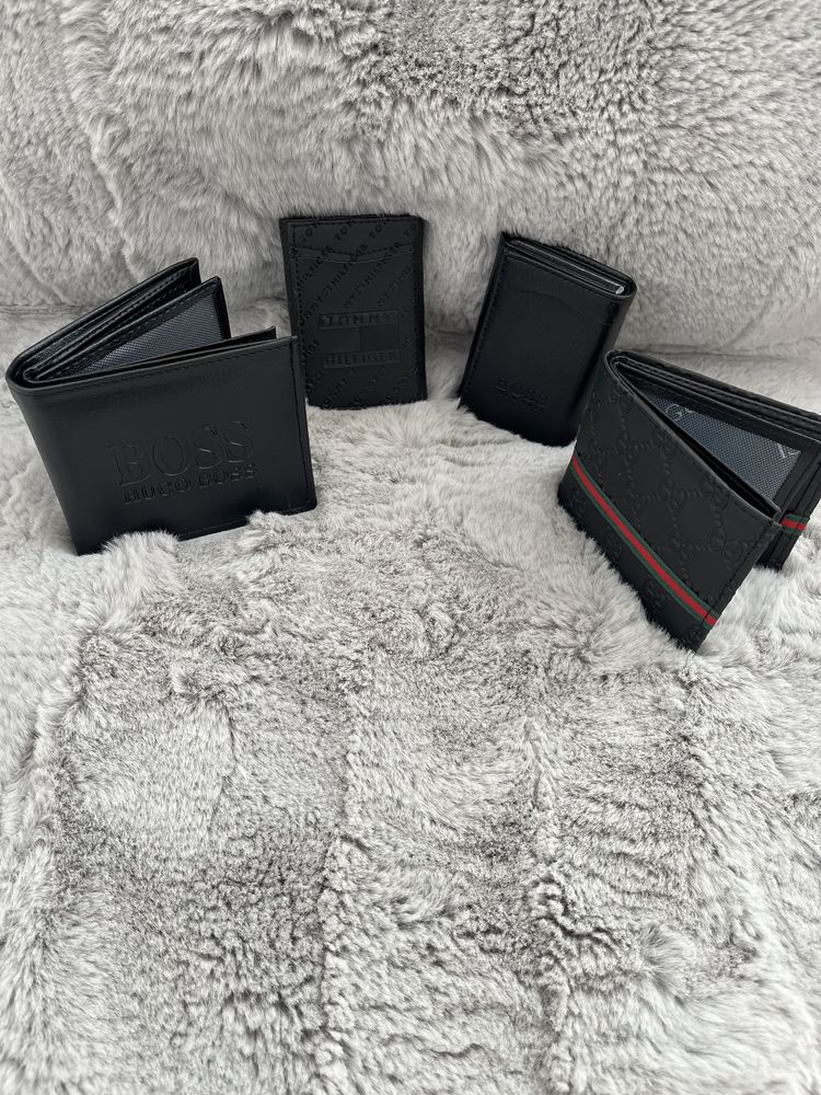 Мъжки портмонета/портфейли Gucci, Boss, LV