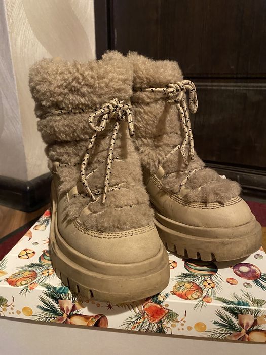 Ботинки зимние Zara (Зара) 33 размер