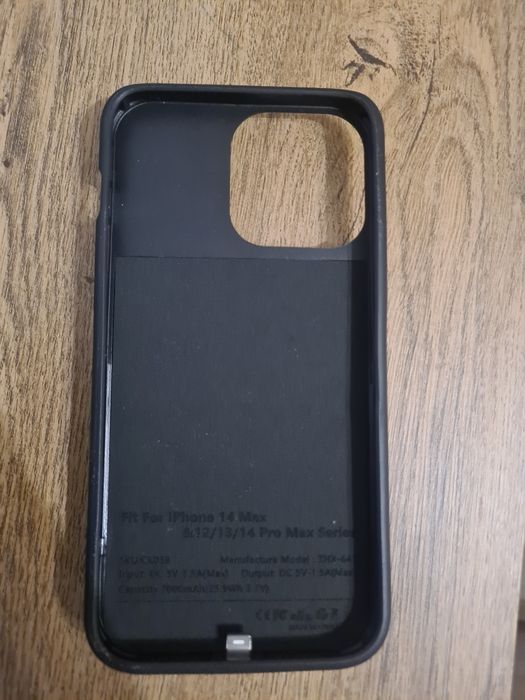 Carcasa iPhone 14 Max&14/13/12 Max Smart Battery Case, Wireless