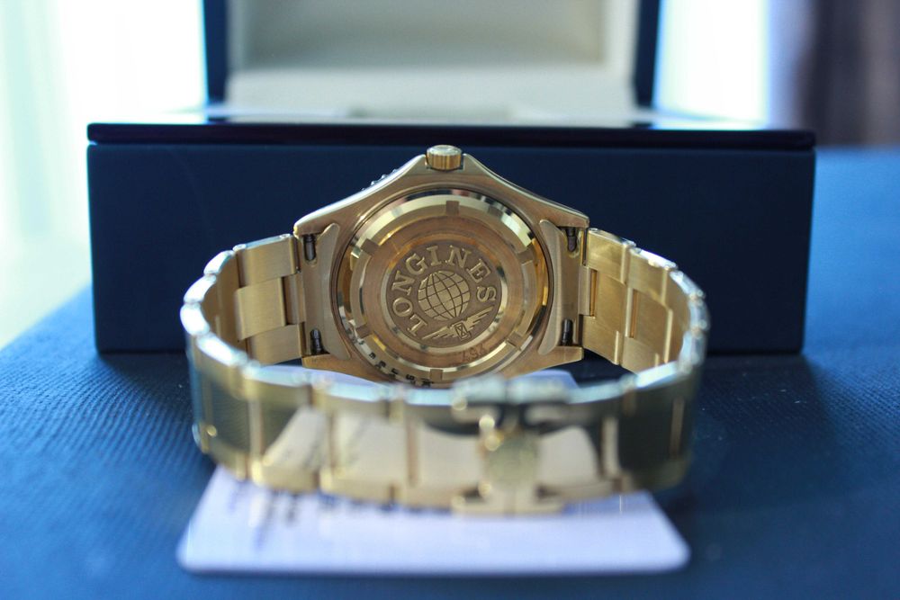 Longines Admiral 5 stars NOS-Ceas aur 18k
