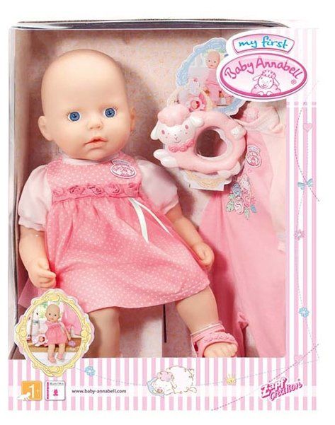 Кукла Zapf Creation Baby Annabell с доп.набором одежды 36 см 794-333