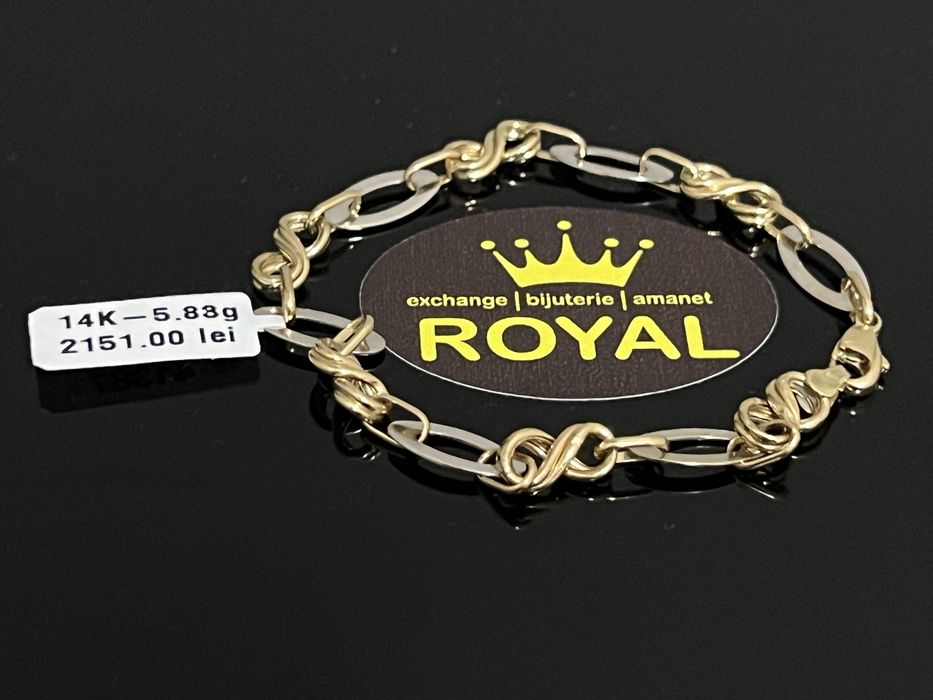 Bijuteria Royal CB : Bratara dama aur 14k 5,83 grame
