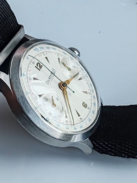 Ceas Eberhard&Co Chronograph Monopulsant Jumbo 40 mm Anii'40