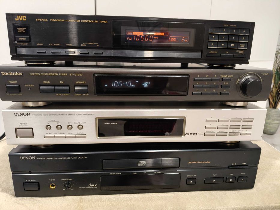JVC, DENON, Technics