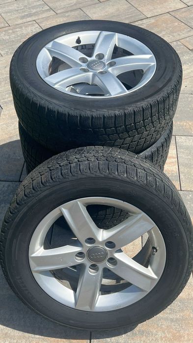 Jante Originale Audi 16 inch cu anvelope de iarna 225/55 R16