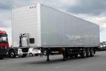 Schmitz Cargobull CONTAINER SCHMITZ KOFFER / 2017 / DHOLLANDIA LOADING LIFT / IMPORTAT
