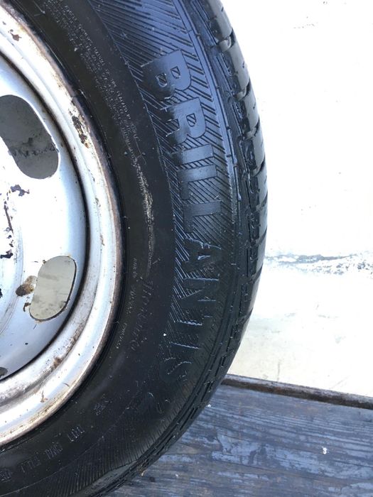 Rezerva Peugeot 307 Janta Tabla 4x108 Anvelopa R15 Barum Brillantis2