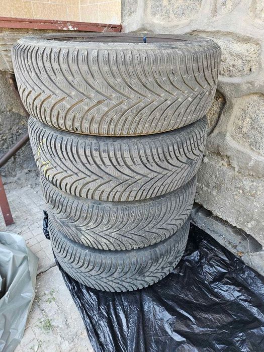 Железни джанти 16'' (4 болта) със запазени зимни гуми