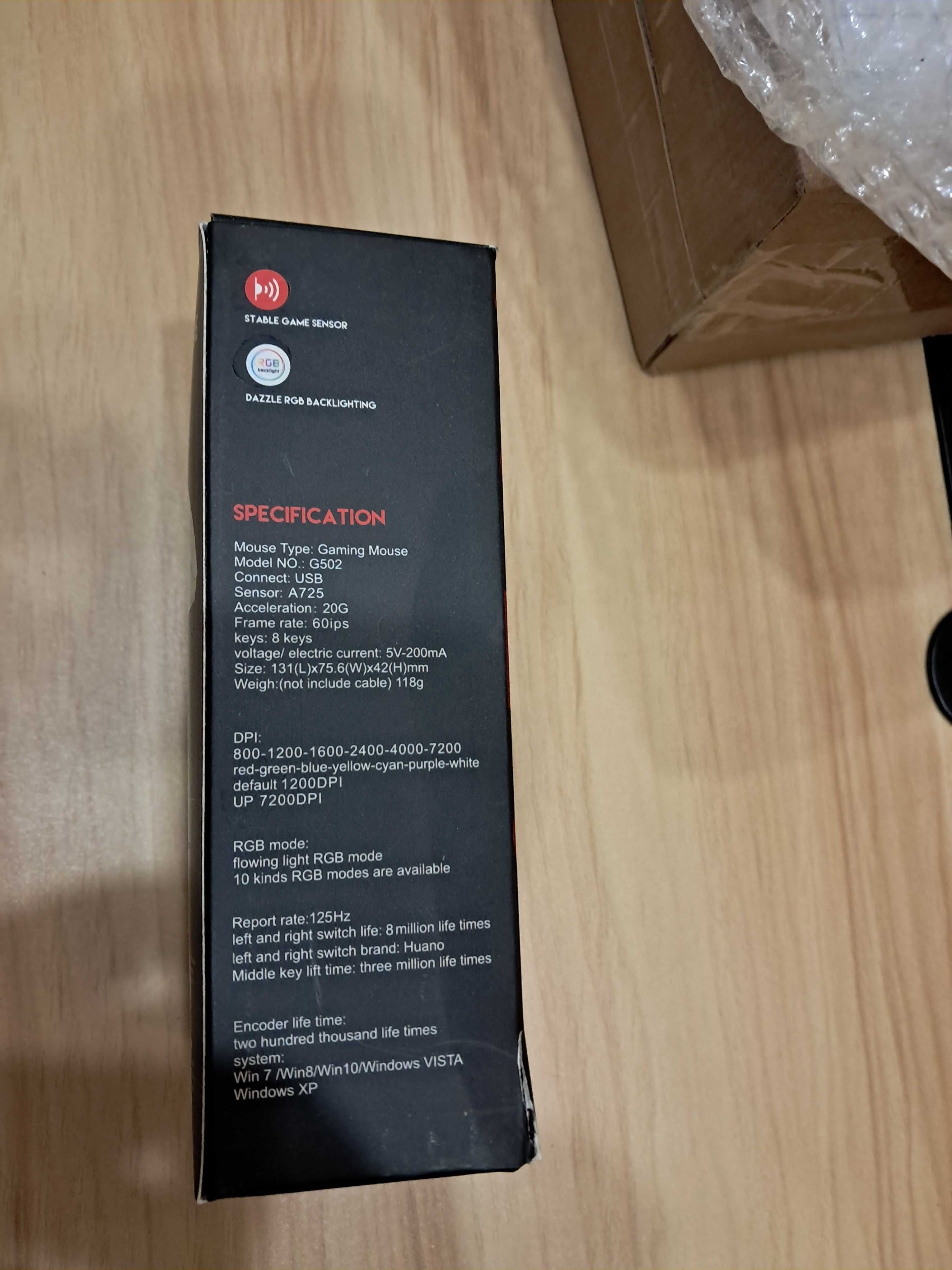Мишка Gaming Logitech G502