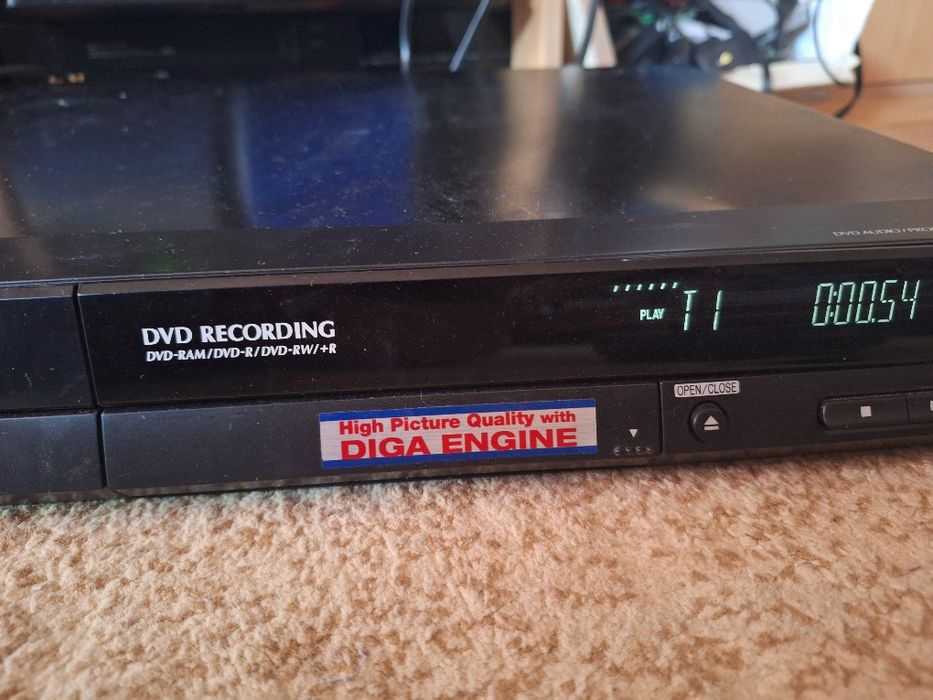 Dvd recorder panasonic diga