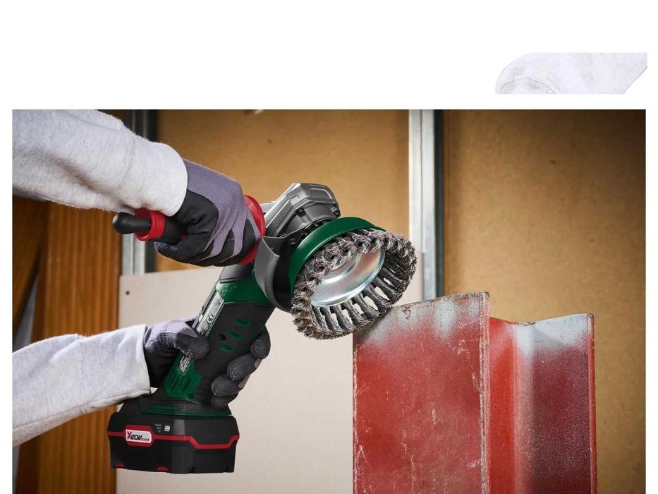 Polizor unghiular 125 cm PARKSIDE 20 V, cu incarcator si baterie 4A