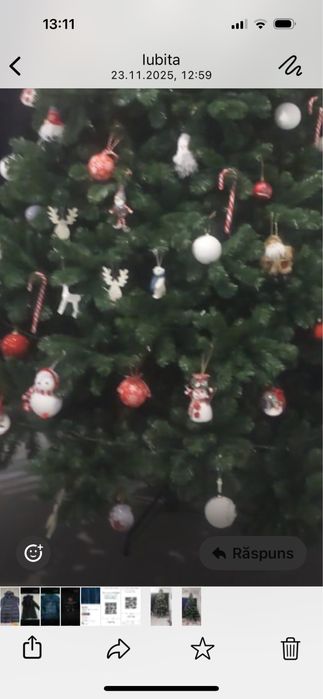 Brad de Craciun artificial