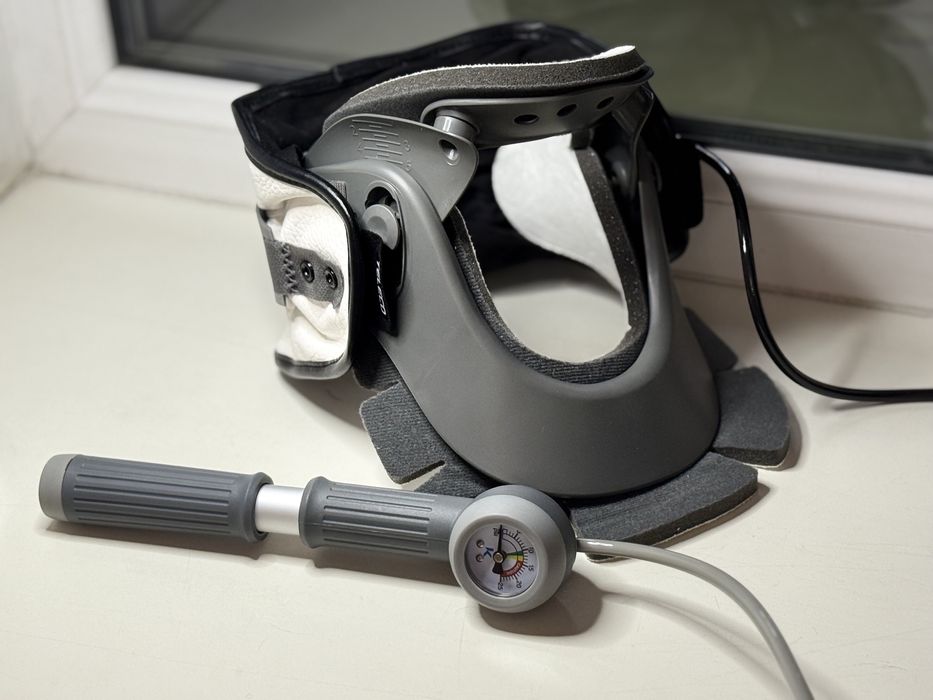 Устройство для шейного вытяжения/Шейный тренажер-воротник