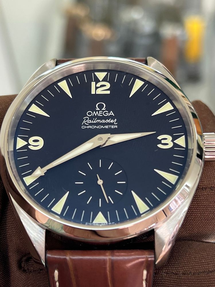 Omega Seamaster Railmaster Xxl 49mm с 5 години гаранция