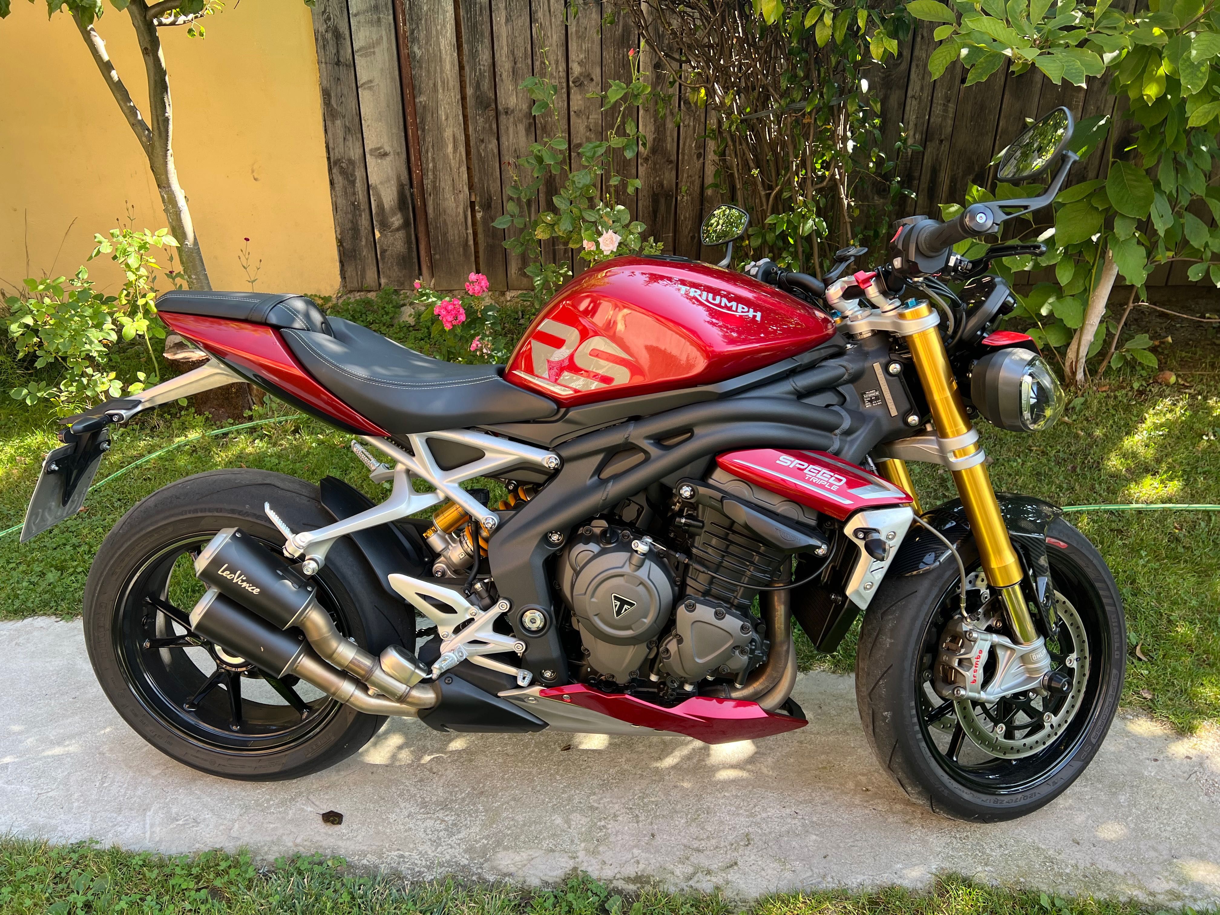 Vând Triumph Speed Triple 1200 RS Carnival Red