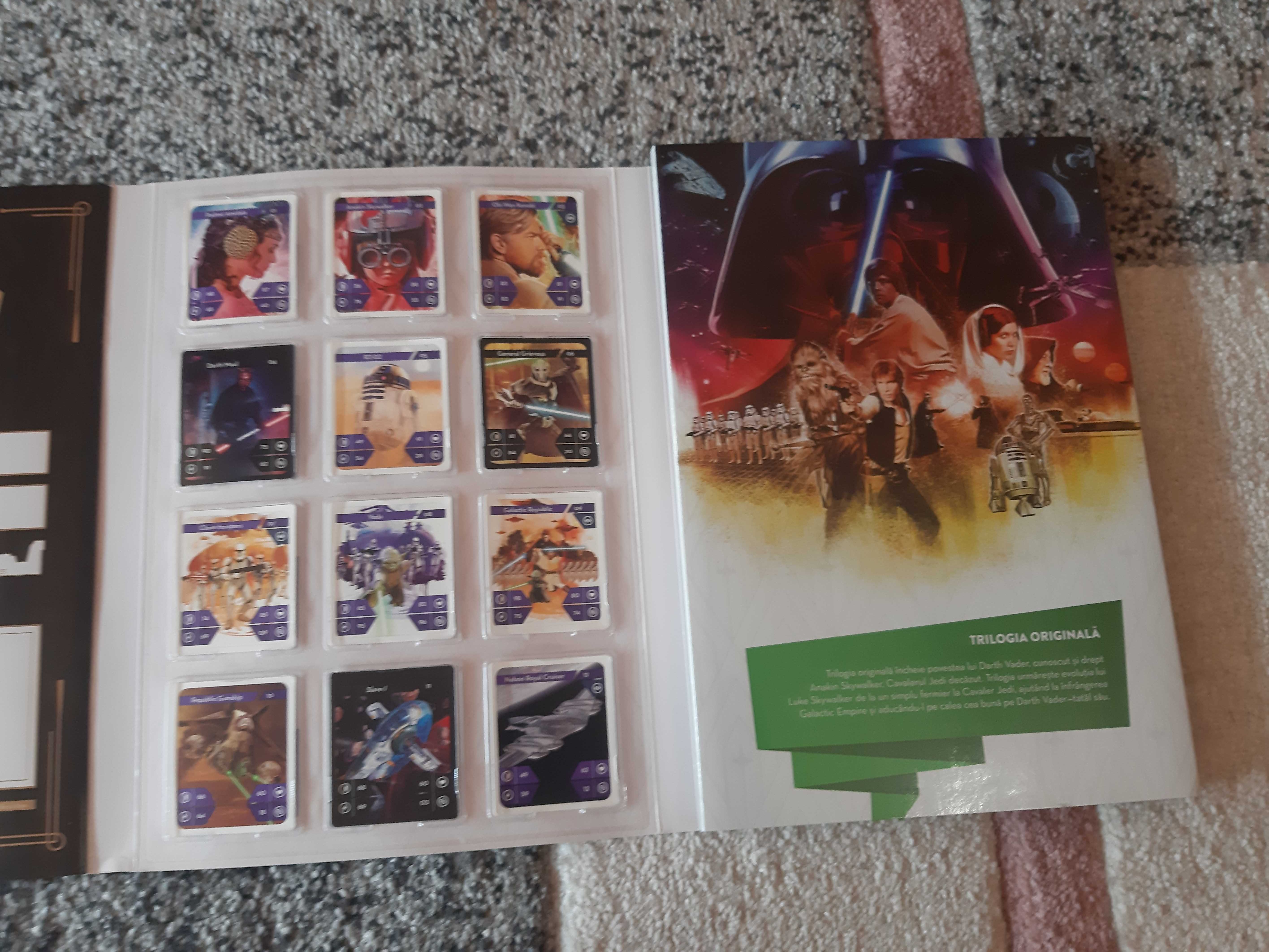 Album complet cartonase Star Wars