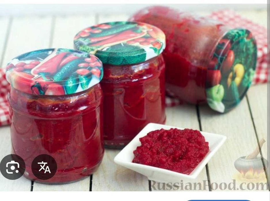 Домашняя свекольная икра
