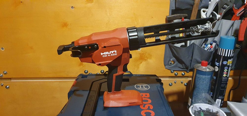 Pistol silicon Hilti CD 4-A22 , pistol silicon, ancora chimica, adeziv