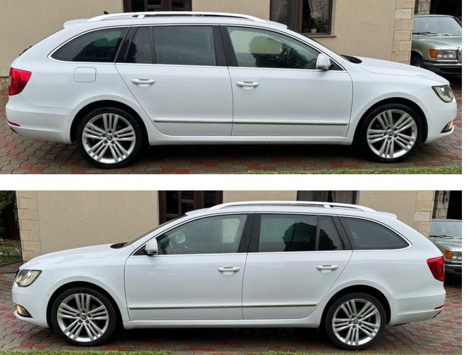 Skoda superb 2015/panorama mare/piele/xenon/foarte întreținută/235.ooo