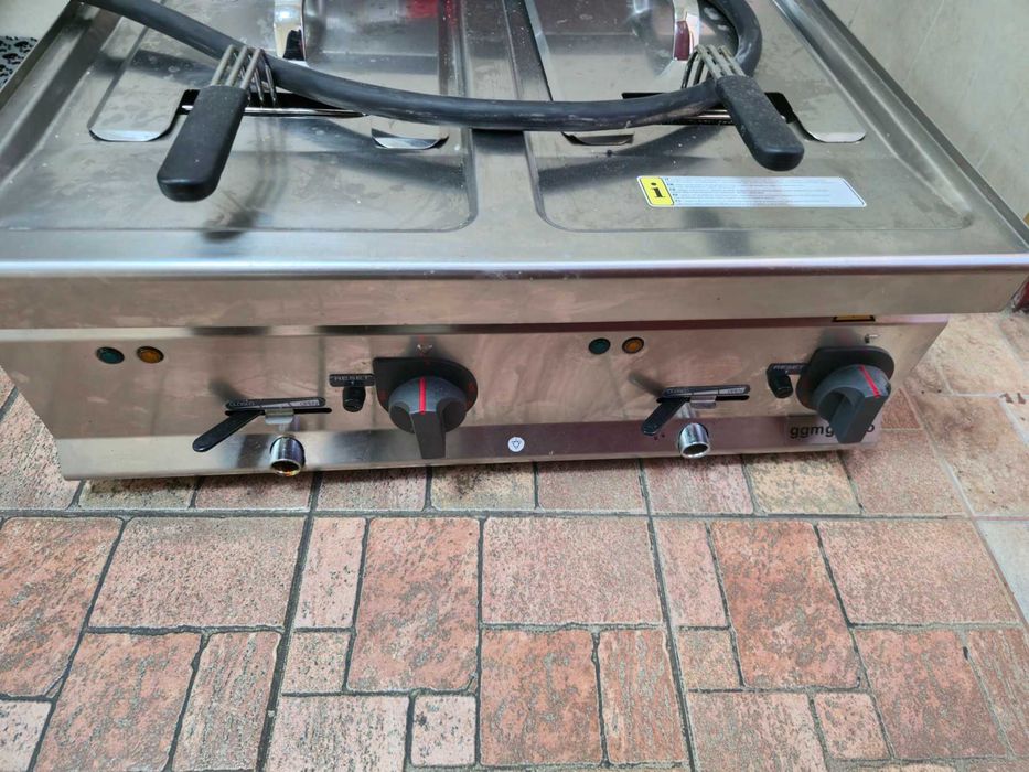 Двоен фритюрник 10+10 литра – 18 kW