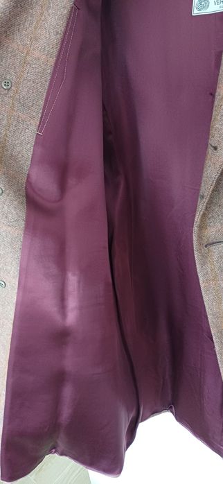 Palton subtire treanch-coat Masic Italia pura lana vergine ca nou