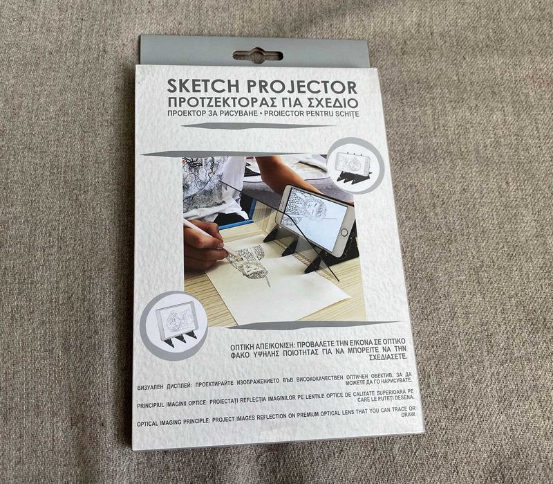 Proiector pentru mobil sau tableta, pentru desen sketch projector nou