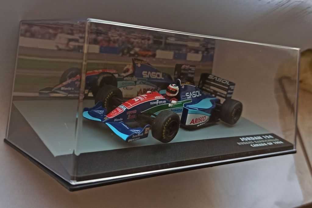 Macheta Jordan 194 Rubens Barichello Formula 1 1994 - Altaya 1/43 F1