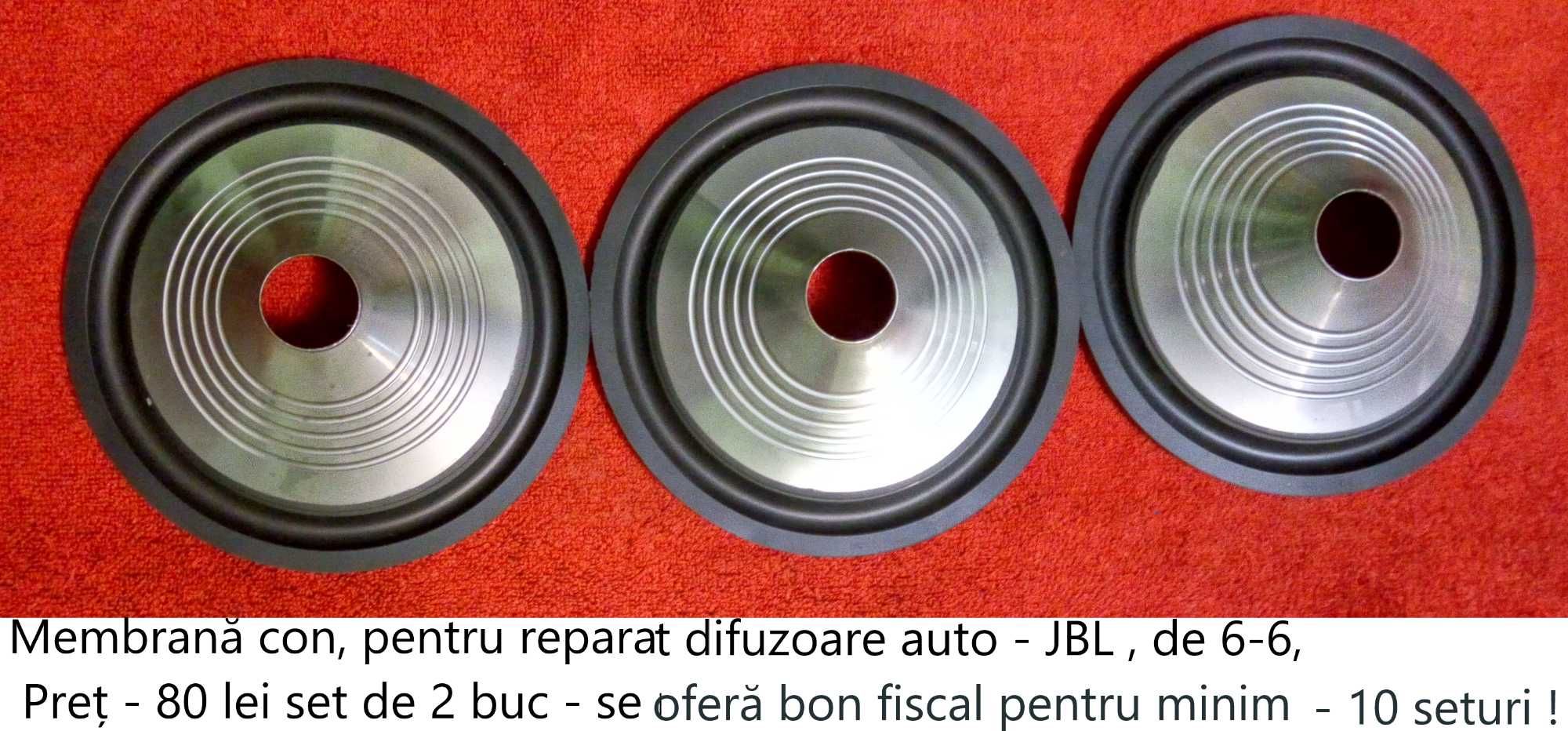 Memberană con pentru difuzor - JBL, de 6- 6,5 inch