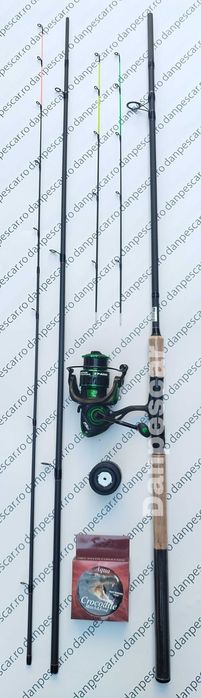 SET FEEDER Lanseta HARRIER 3,30m 120gr + Mulineta SPARKLER 4000 + fir