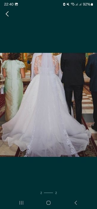 Rochie de mireasa impecabila