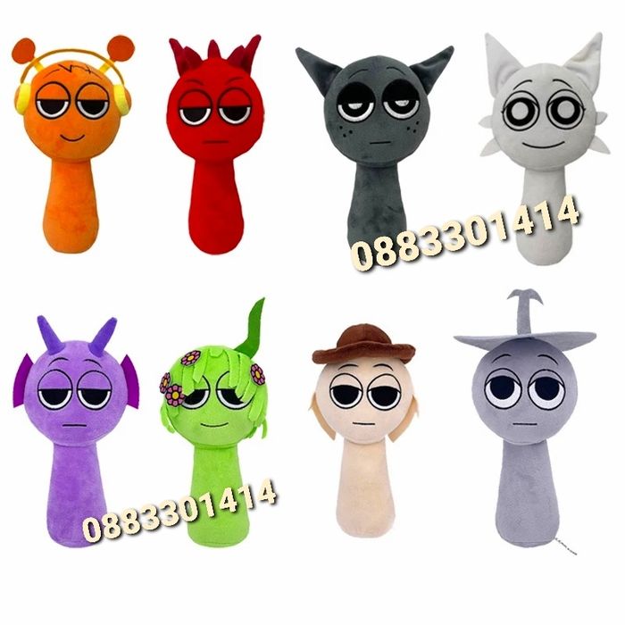 Sprunki Плюшени играчки Спрънки