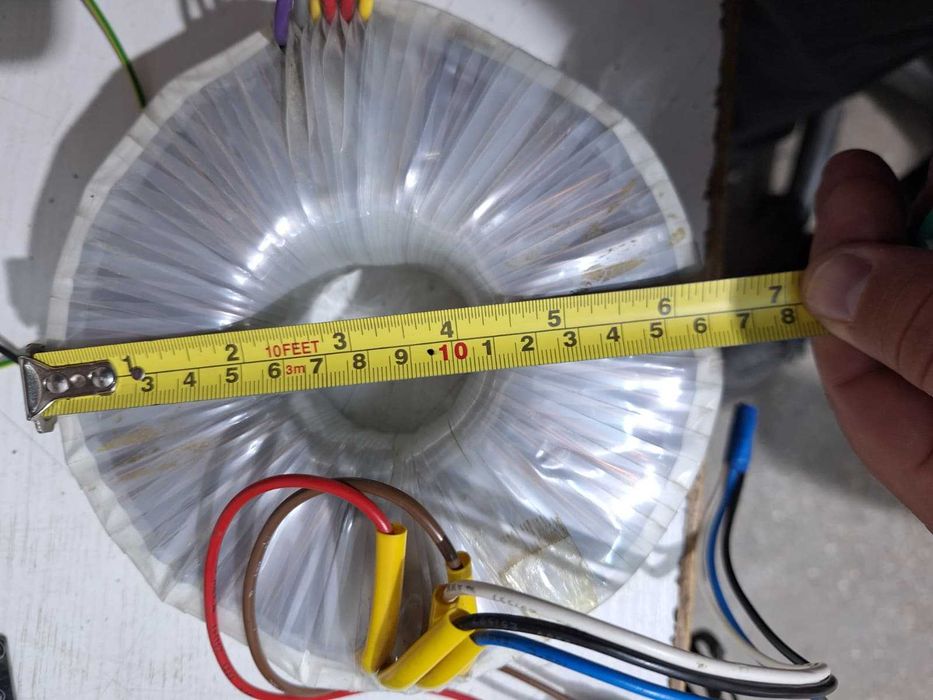 transformator toroidal 2 x 22v, 30A, 1300VA