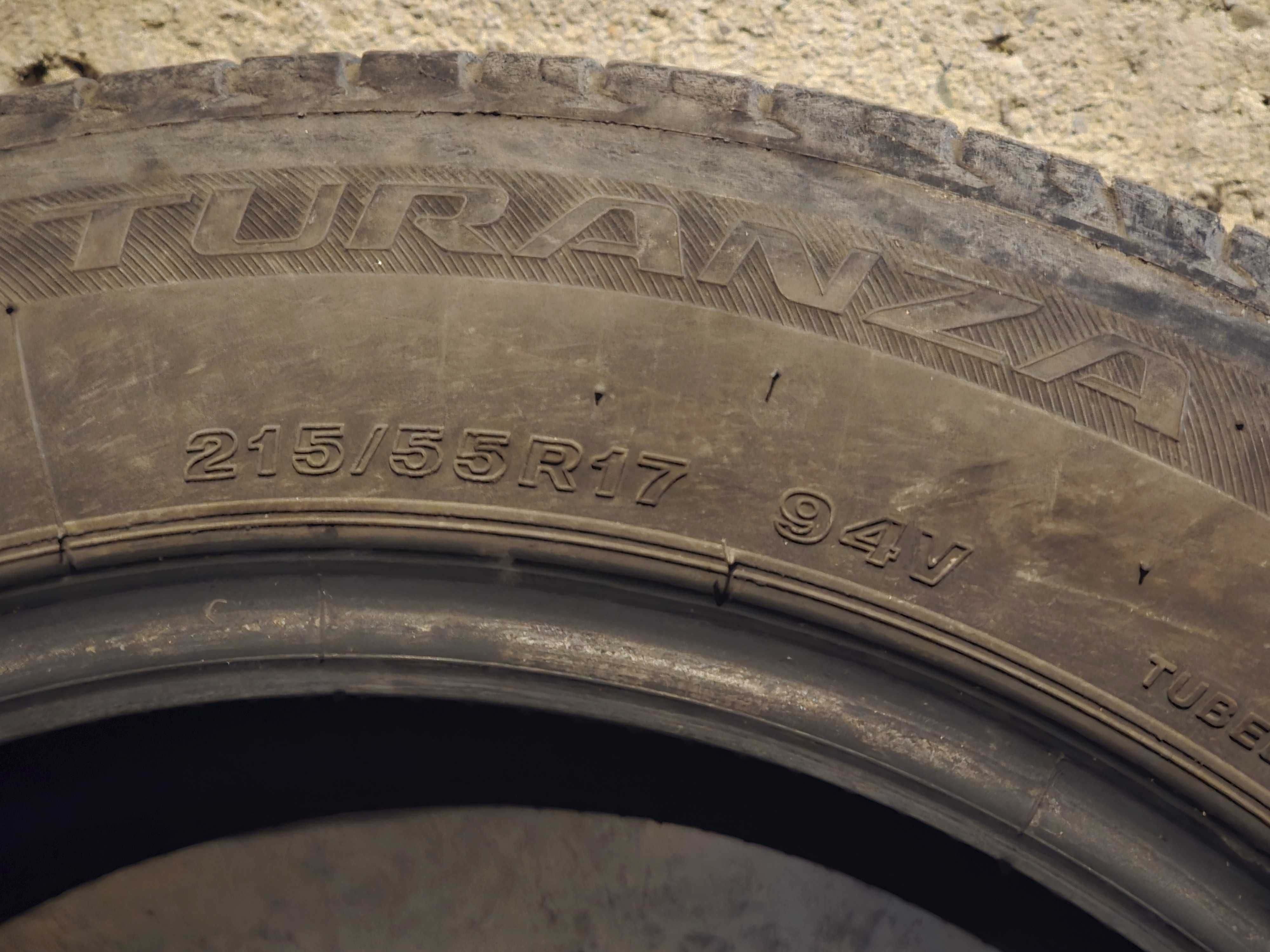 Летни гуми Bridgestone Turanza R17 215/55
