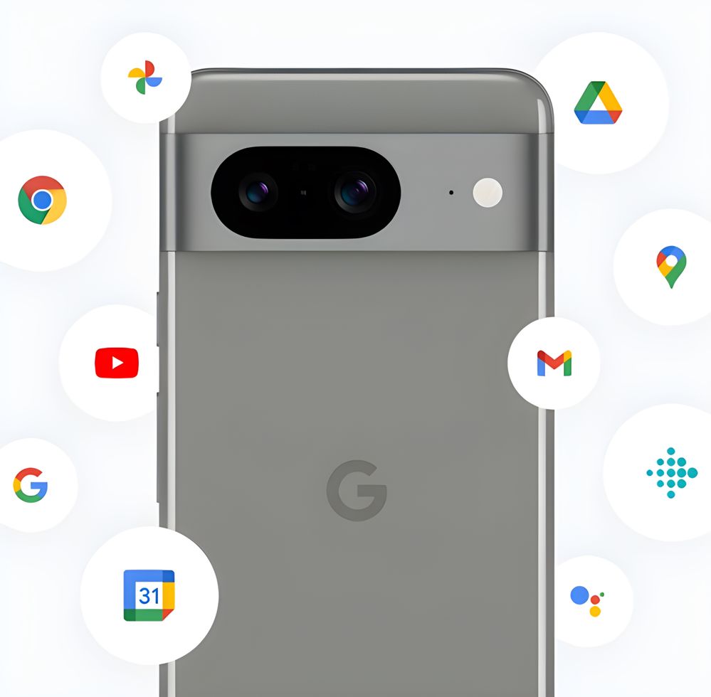 Telefon mobil Google Pixel 8, 128GB, 8GB RAM, 5G