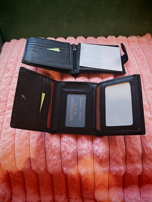 Портфейли -естествена кожа