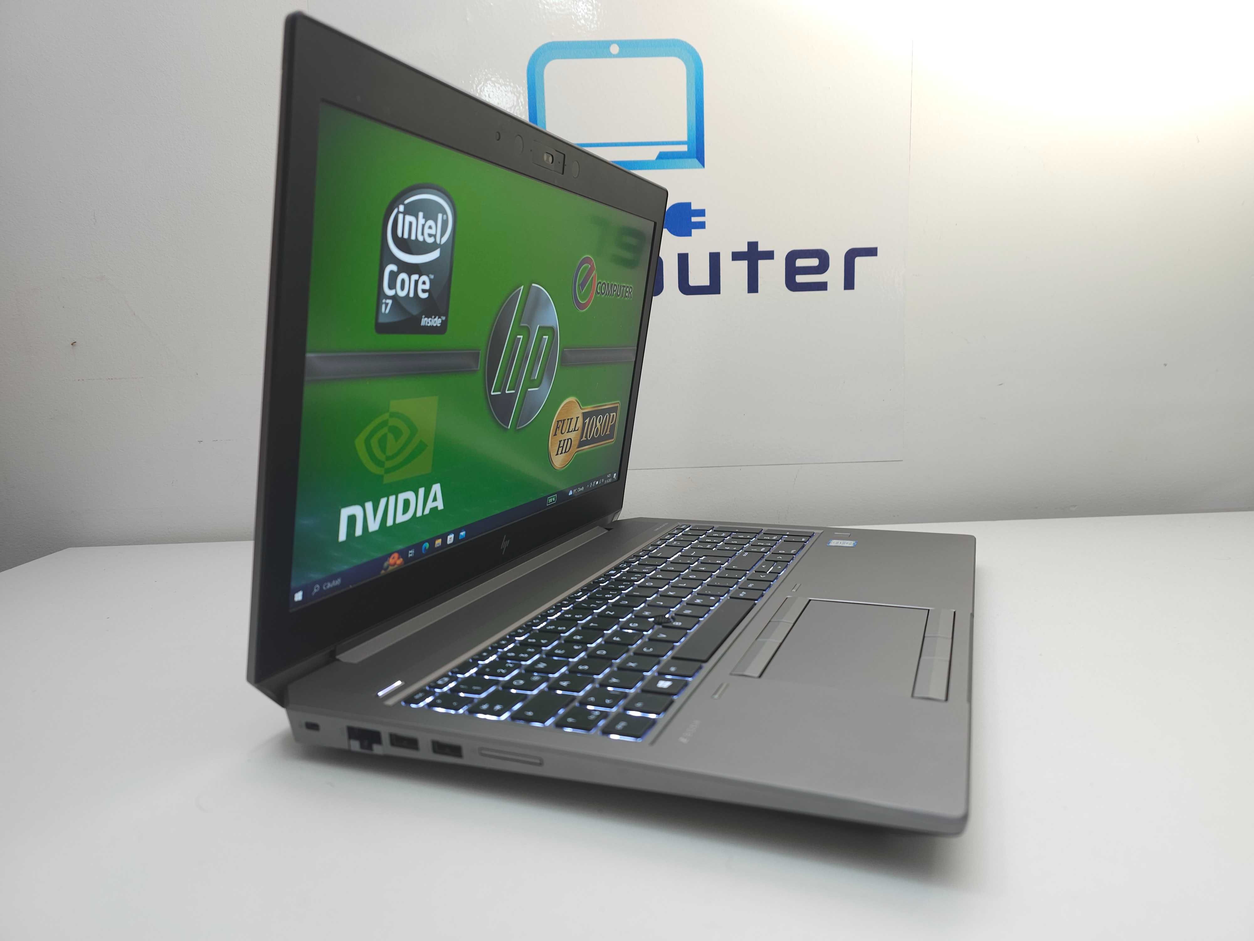 Laptop HP Workstation Zbook i7 1TB nVidia  Quadro GAMING . Garantie