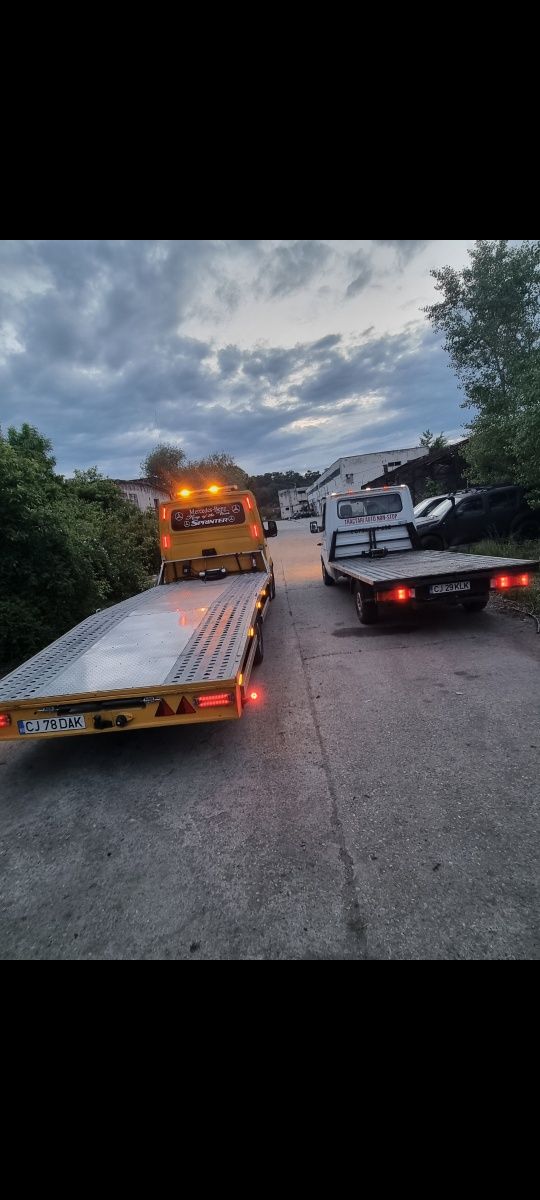Tractari Dej ,va punem la dispozitie transport vehicule avariate