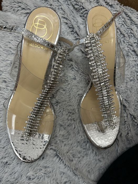 Sandale de ocazie argintii BALDOWSKI 37