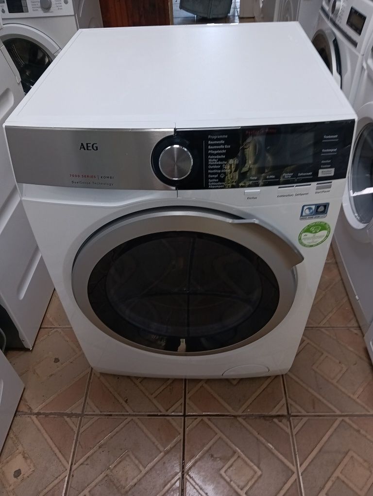Като нова пералня със сушилня Аег Aeg Series 7000 А+++ 10/6кг Гаранция