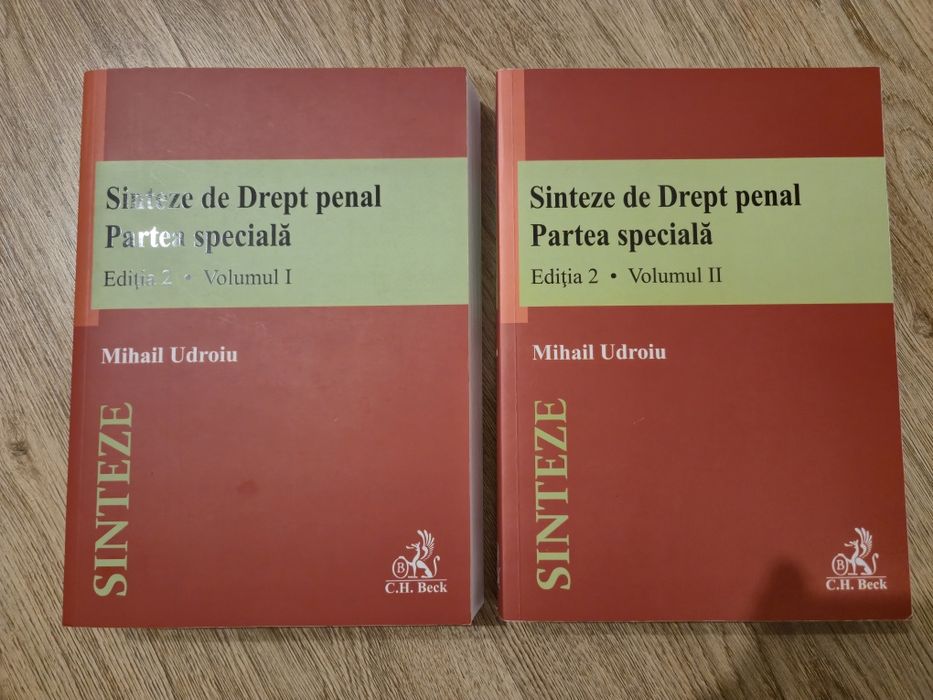 Sinteze drept penal partea speciala - Mihail UDROIU