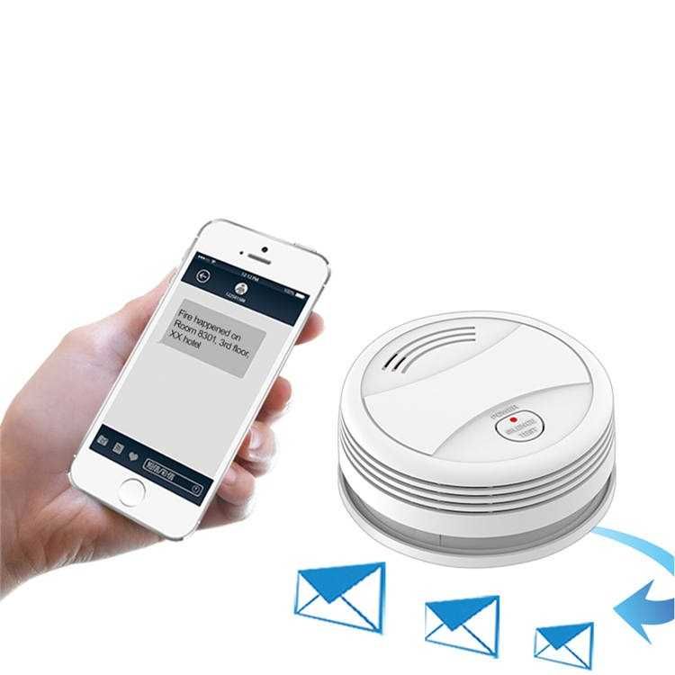 WiFi пожарен датчик със звукова сигнализация и известяване към телефон